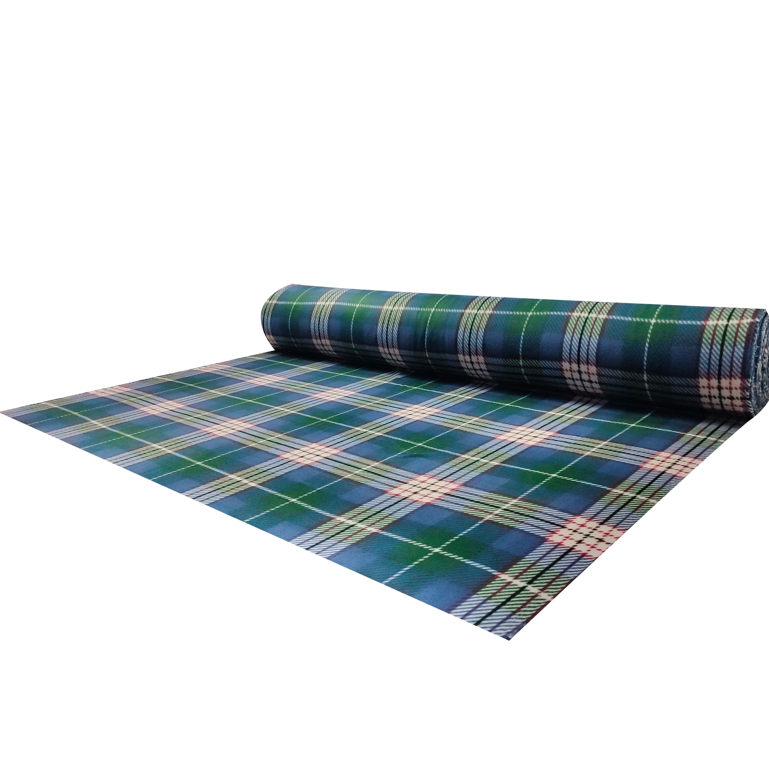 Pile Tartan Toni del Blu e Verde