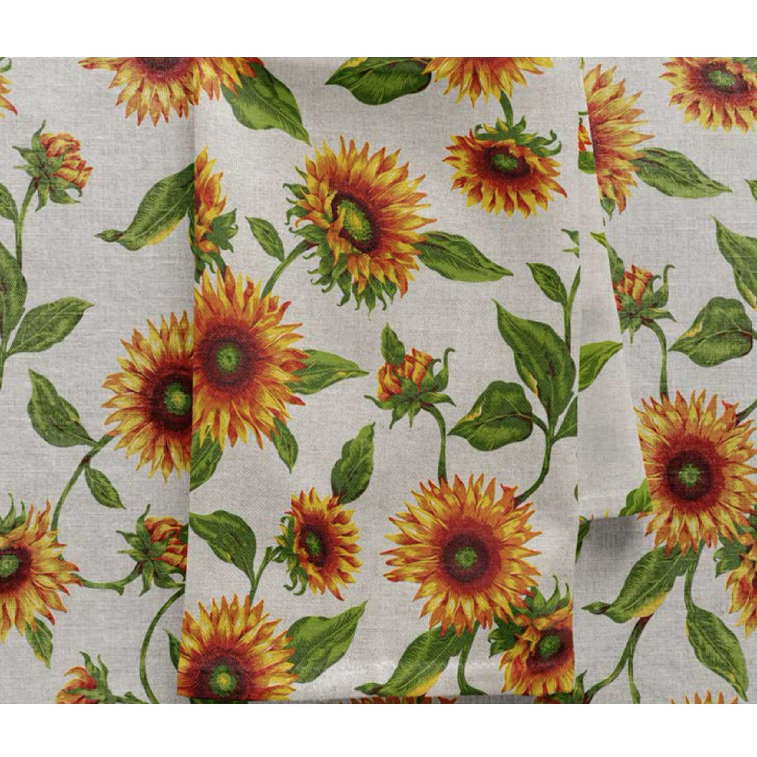 Panama Girasoli Sfondo Beige Image