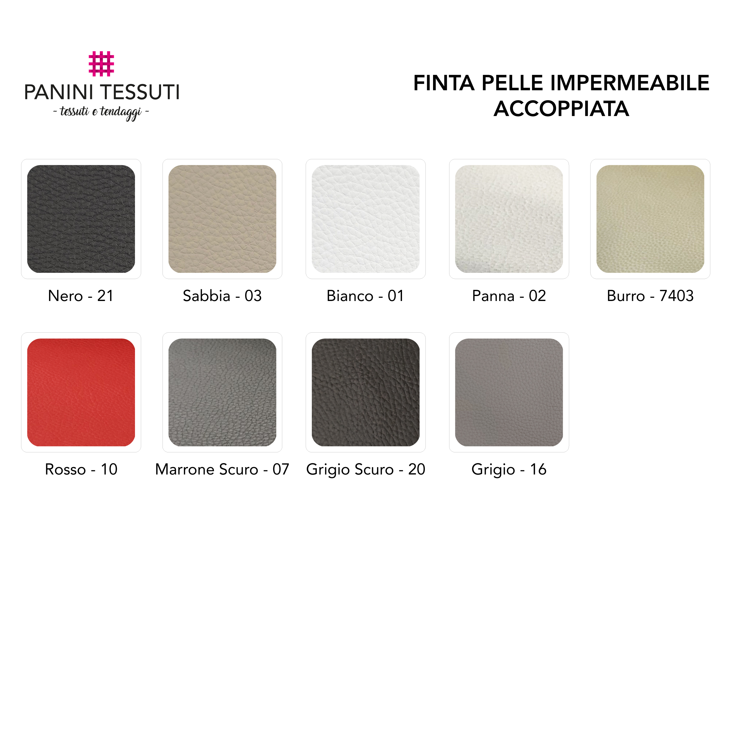 Finta Pelle Impermeabile Accoppiata Image