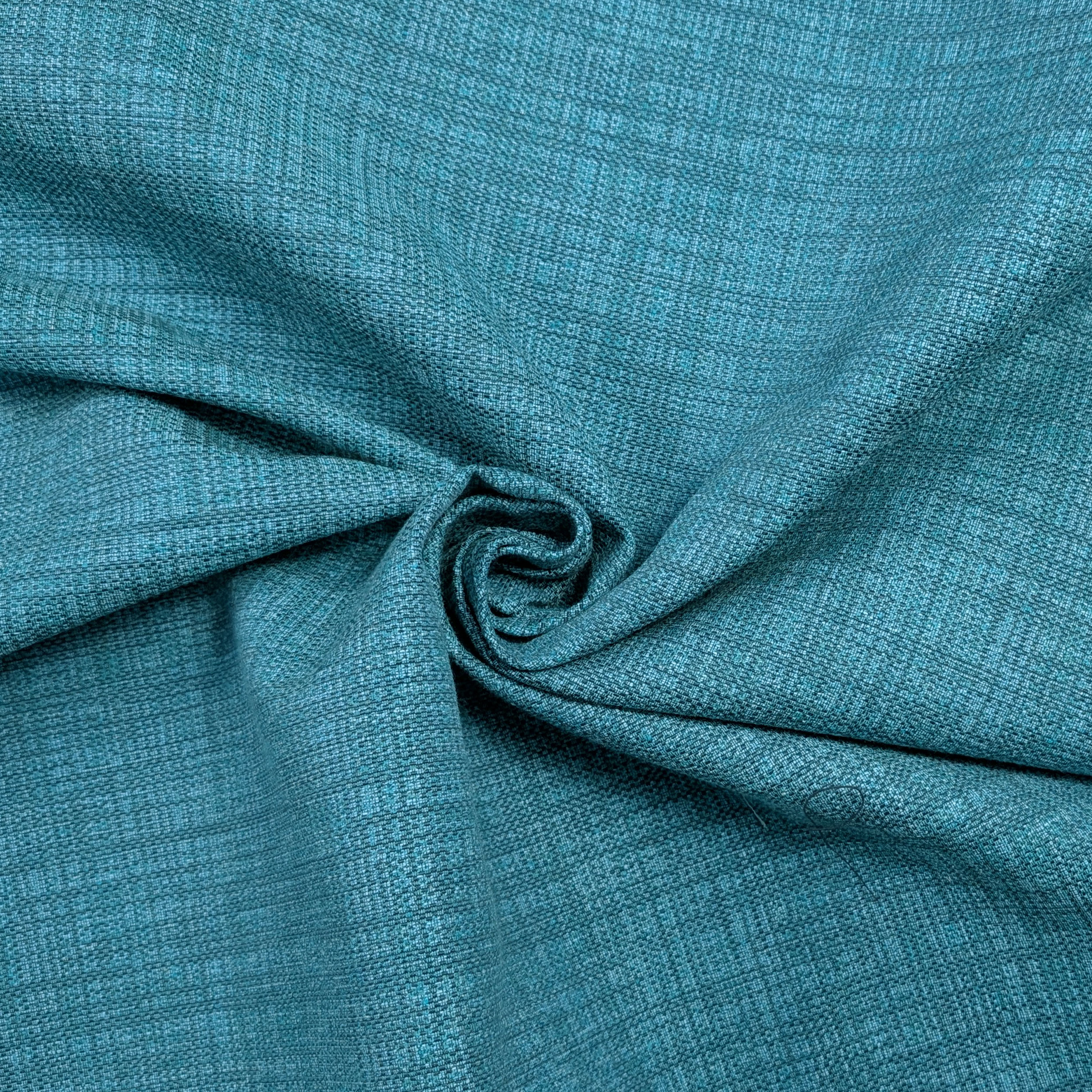 Tessuto Jacquard Melange Turchese Image