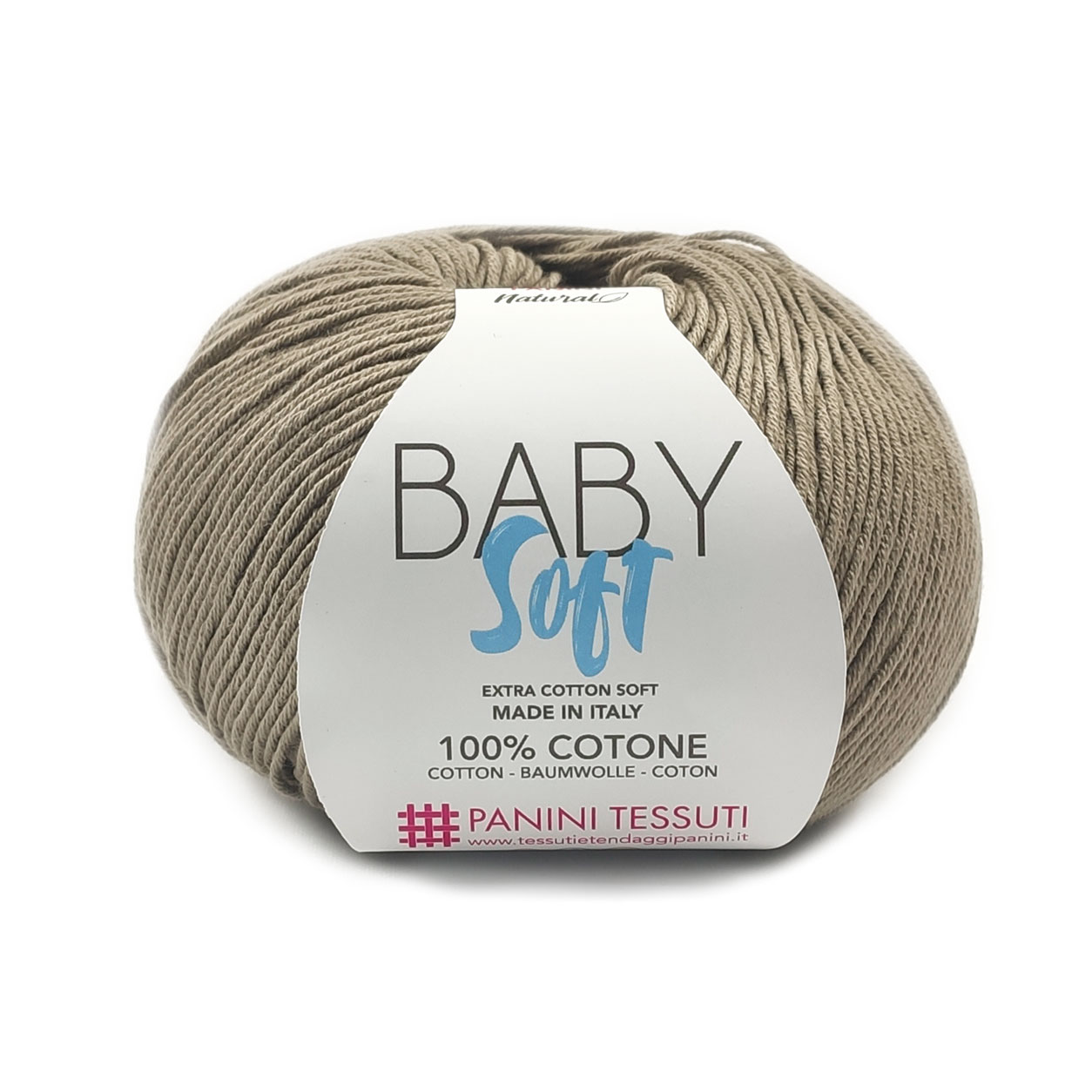 Cotone Baby Soft Panini Natural Image