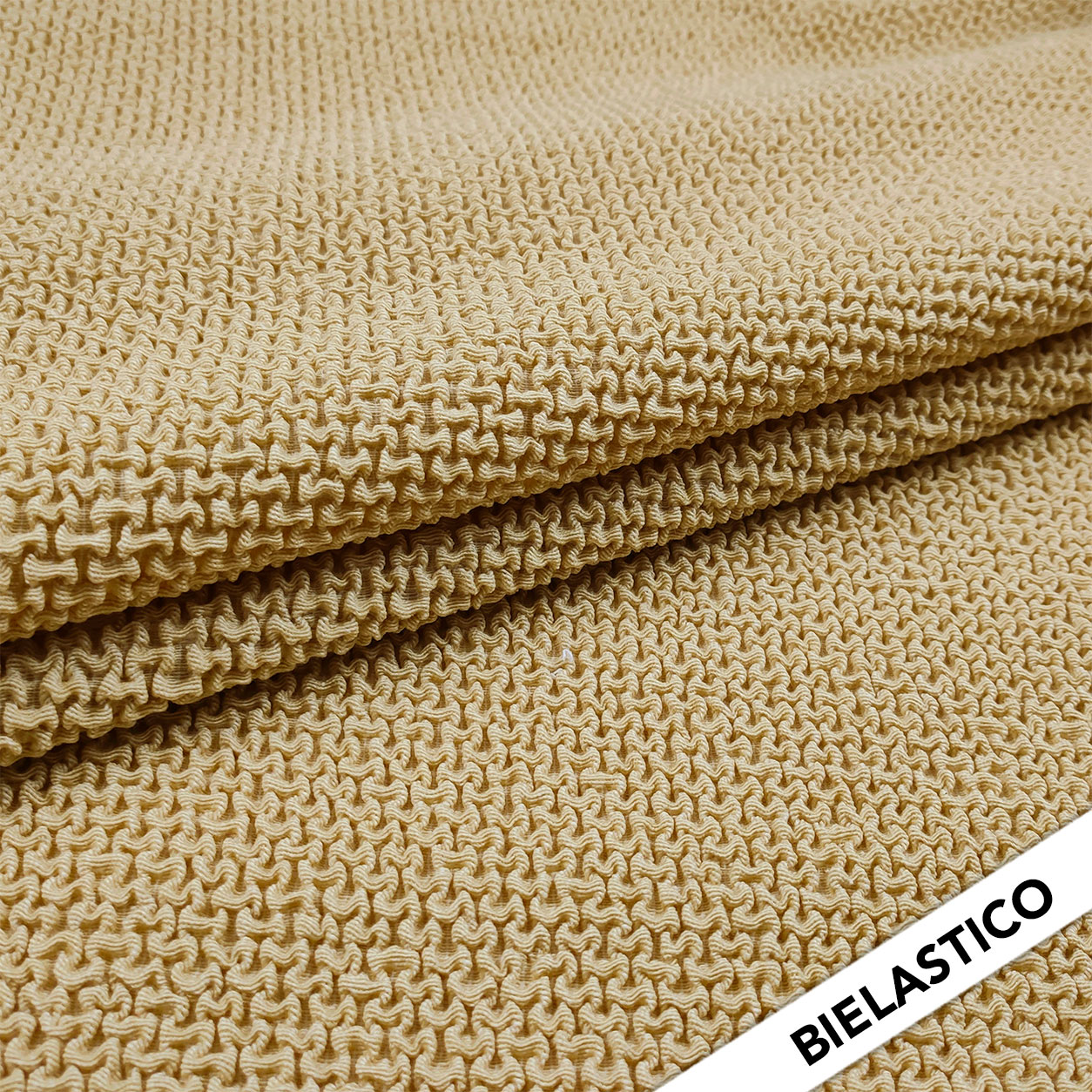 Tessuto Copridivano Bielastico Goffrato Regolare 3