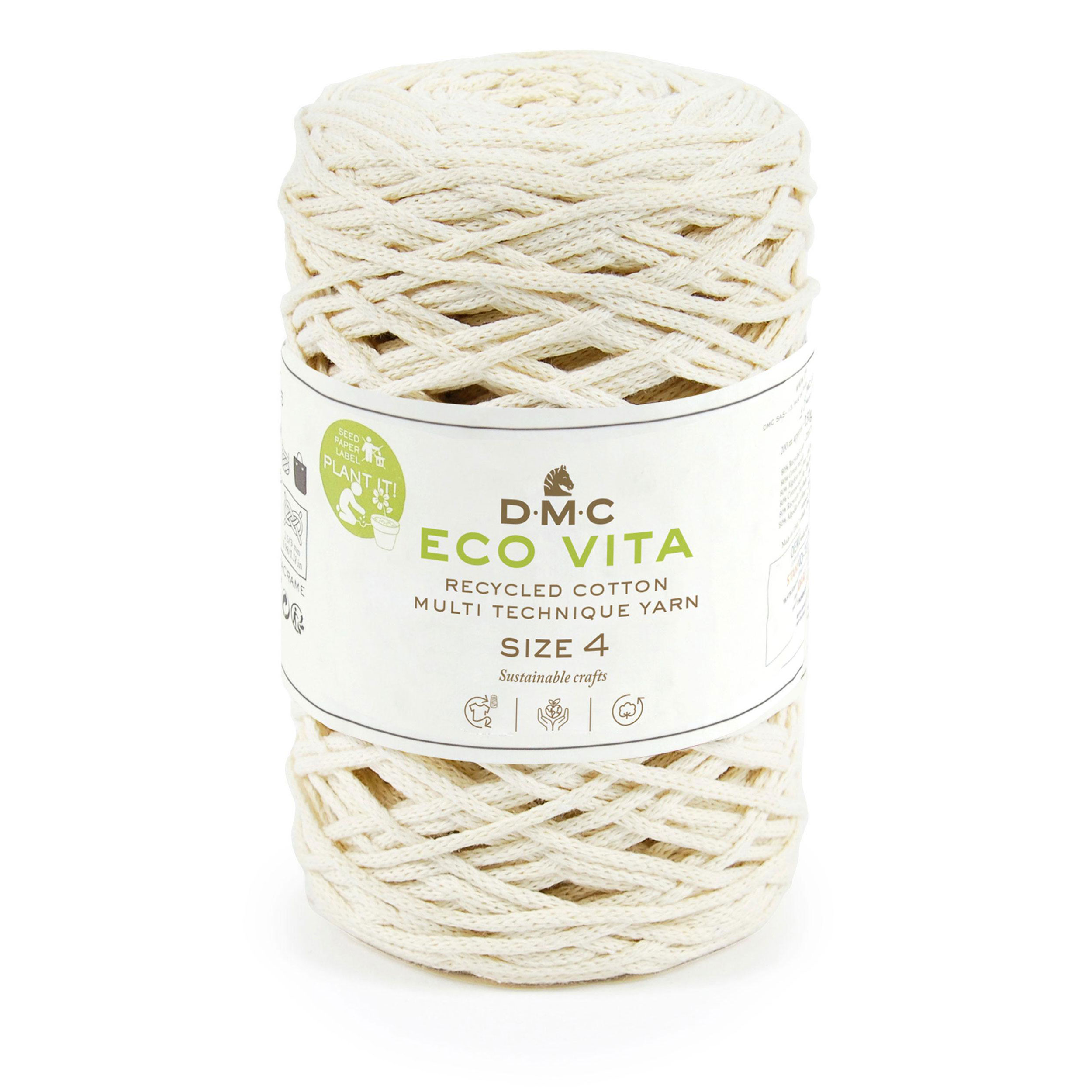 Filato DMC Eco Vita Size 4 Tinta Unita Image