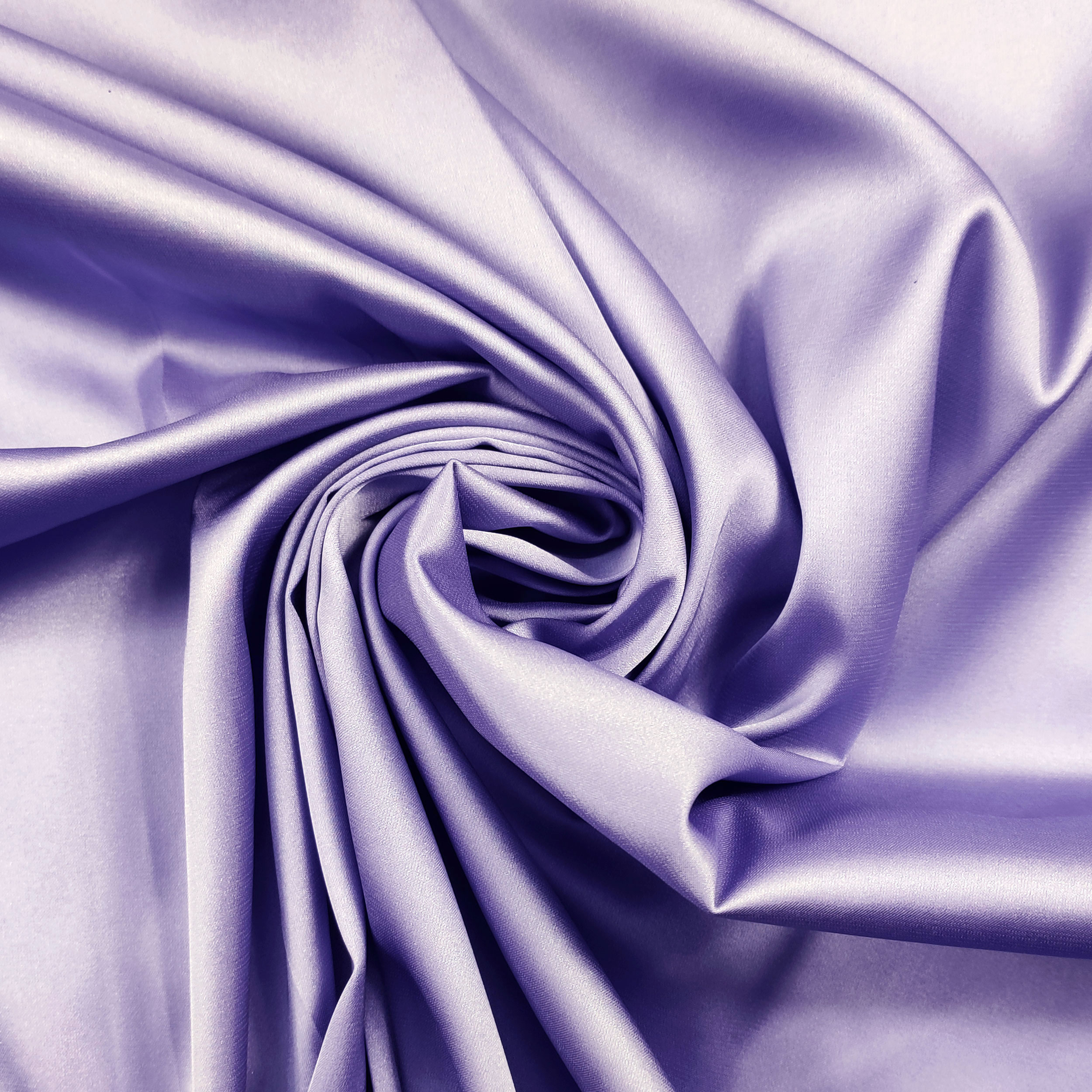 Tessuto Rasetto Elasticizzato Effetto Seta Image