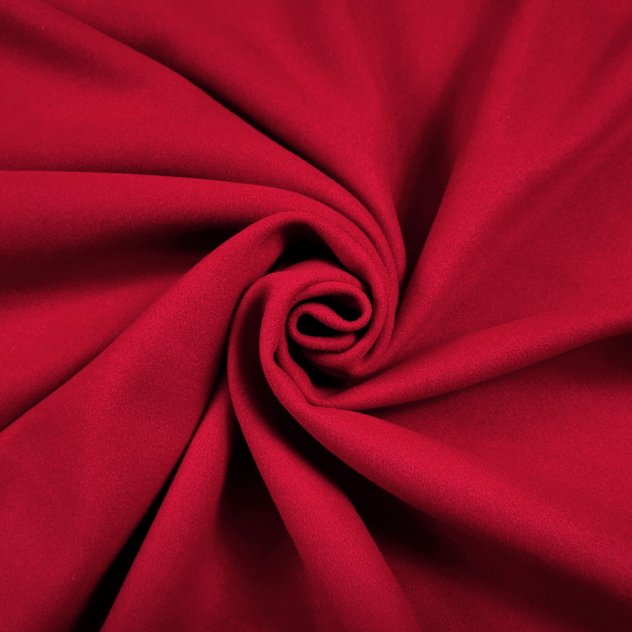 Cappotto Stretch Invernale Rosso Tinta Unita