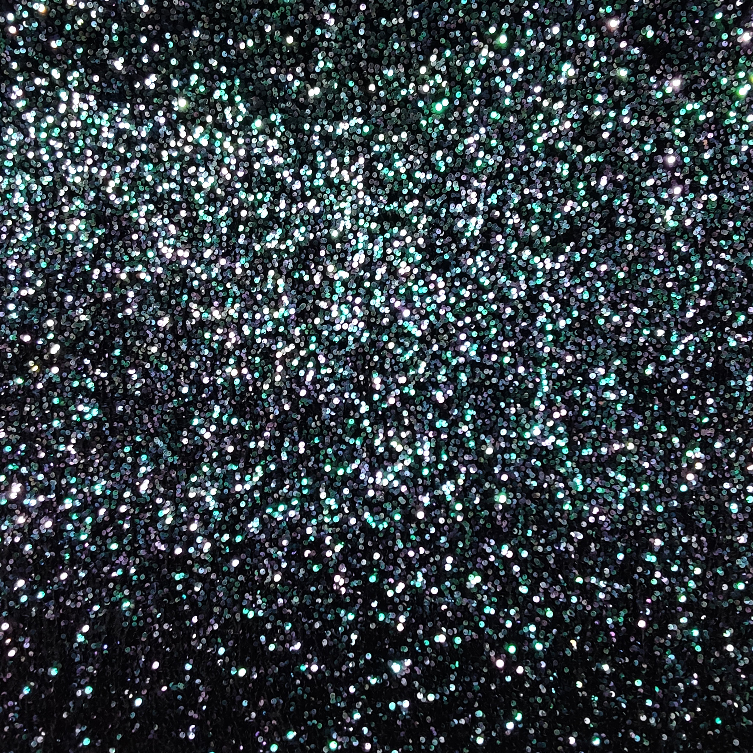 Vellutina Elasticizzata con Paillettes Verdi Rosa Image