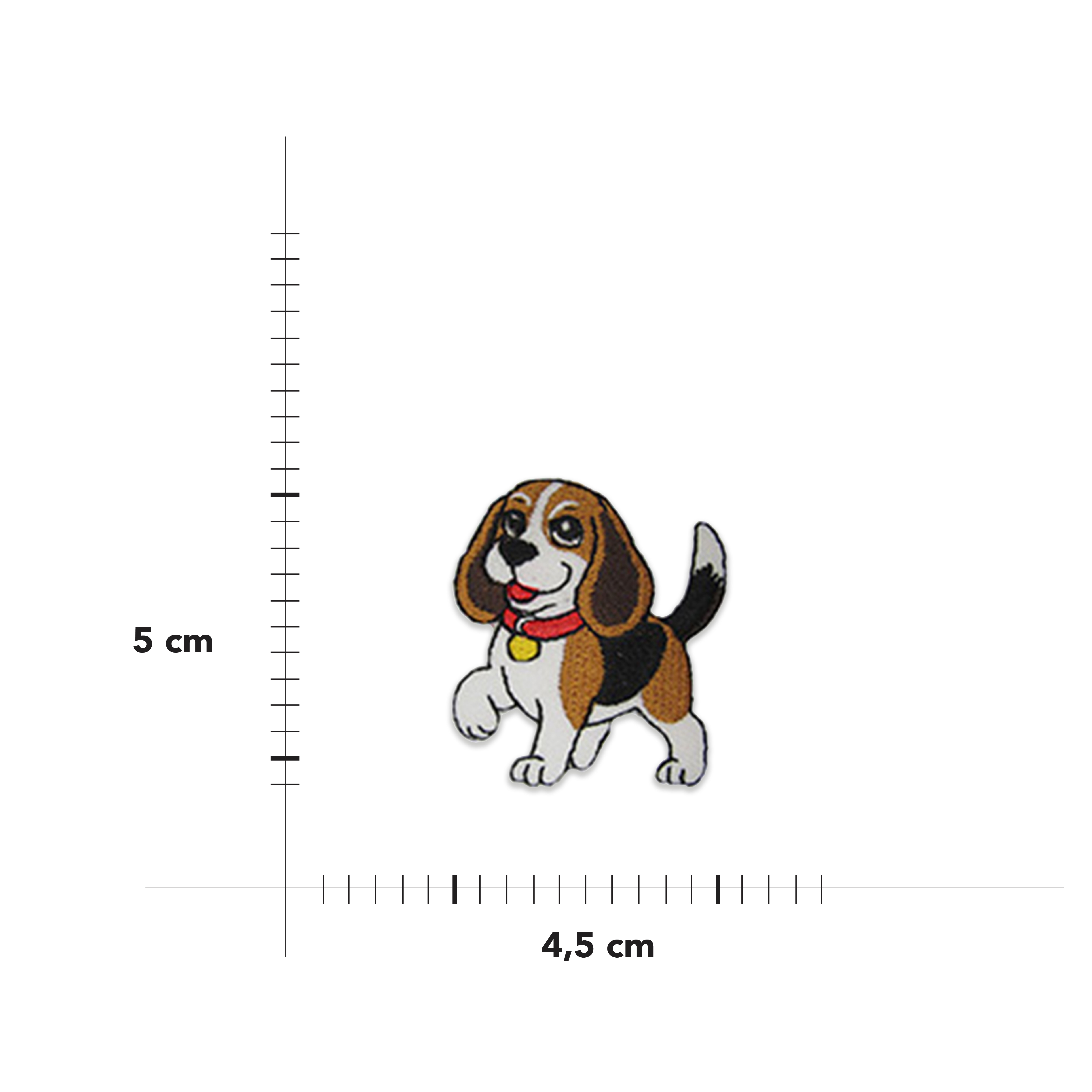 Applicazione Termoadesiva Beagle Image