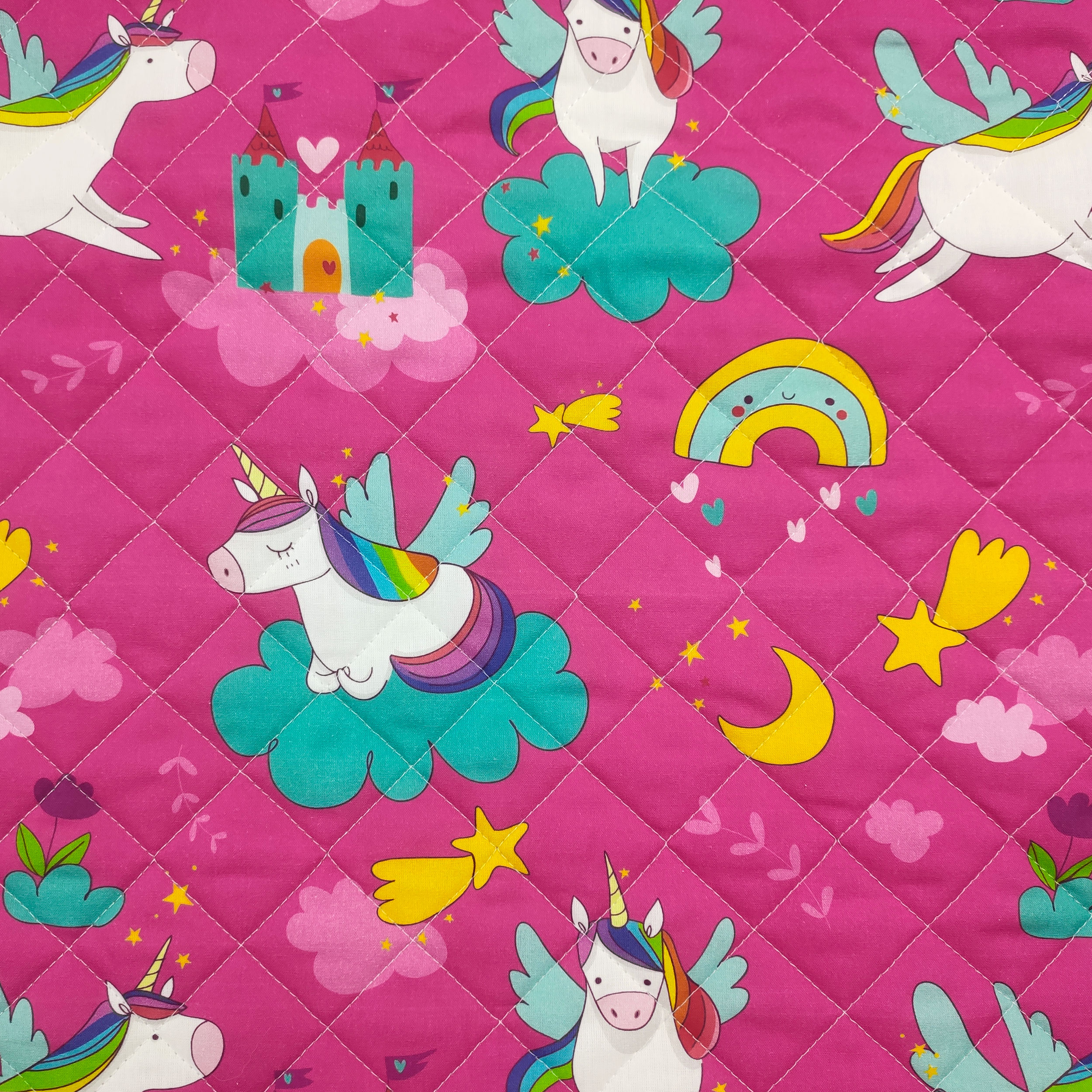Sacco Nanna con Unicorni e Castelli