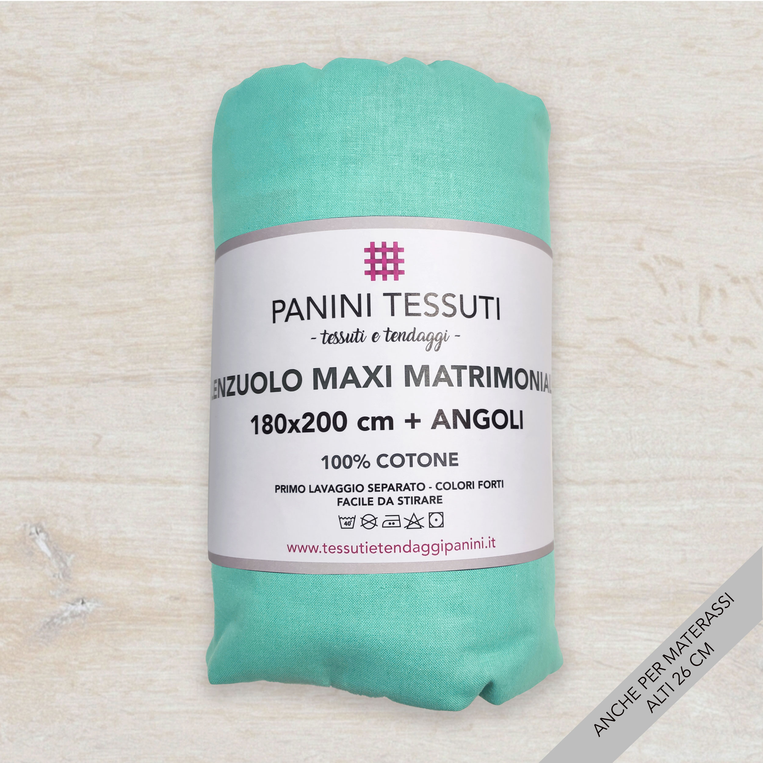 Lenzuolo Maxi Matrimoniale - Panini Tessuti Image