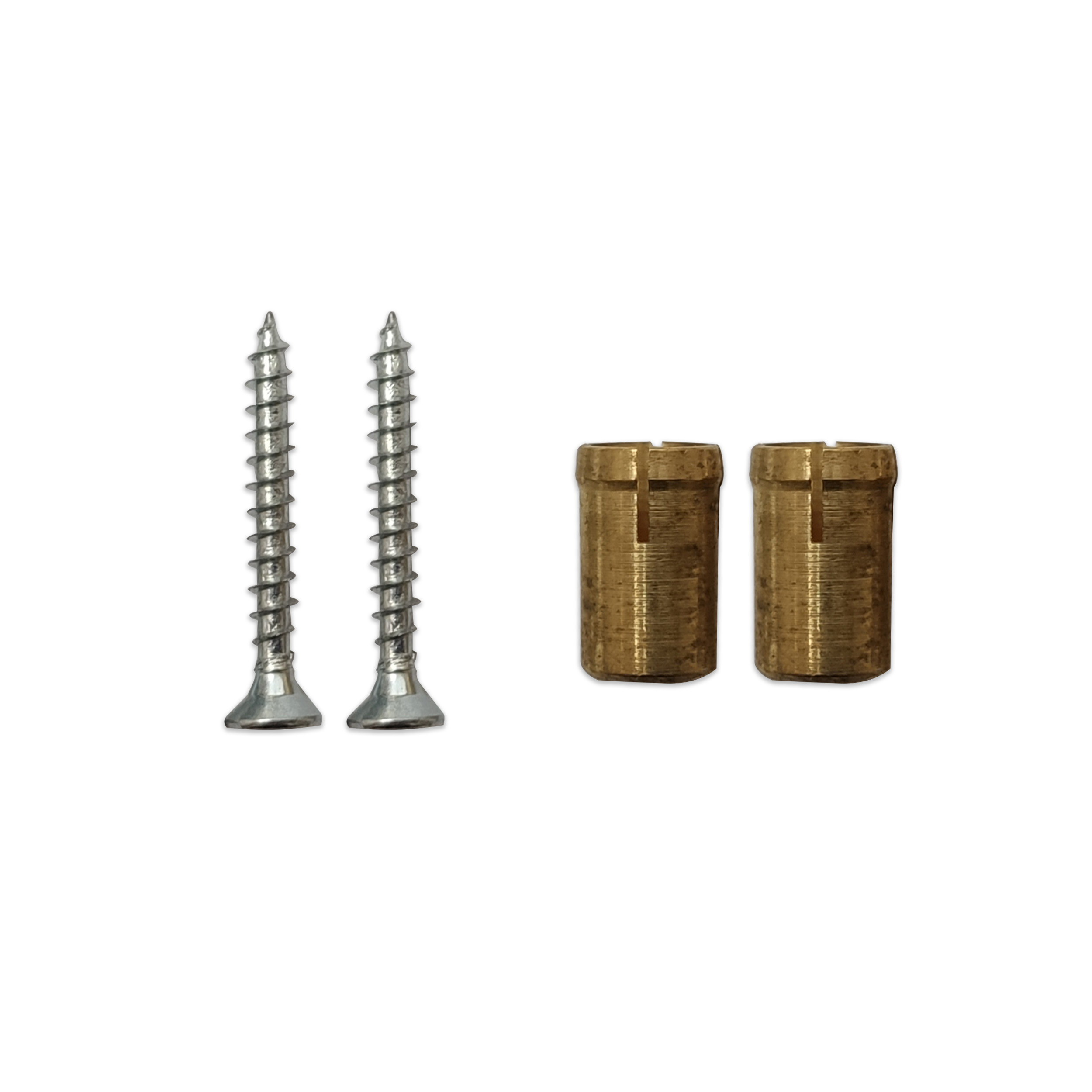 Bacchetta per Tenda Ottone Lucido Estensibile a Vite 90-120 cm Image
