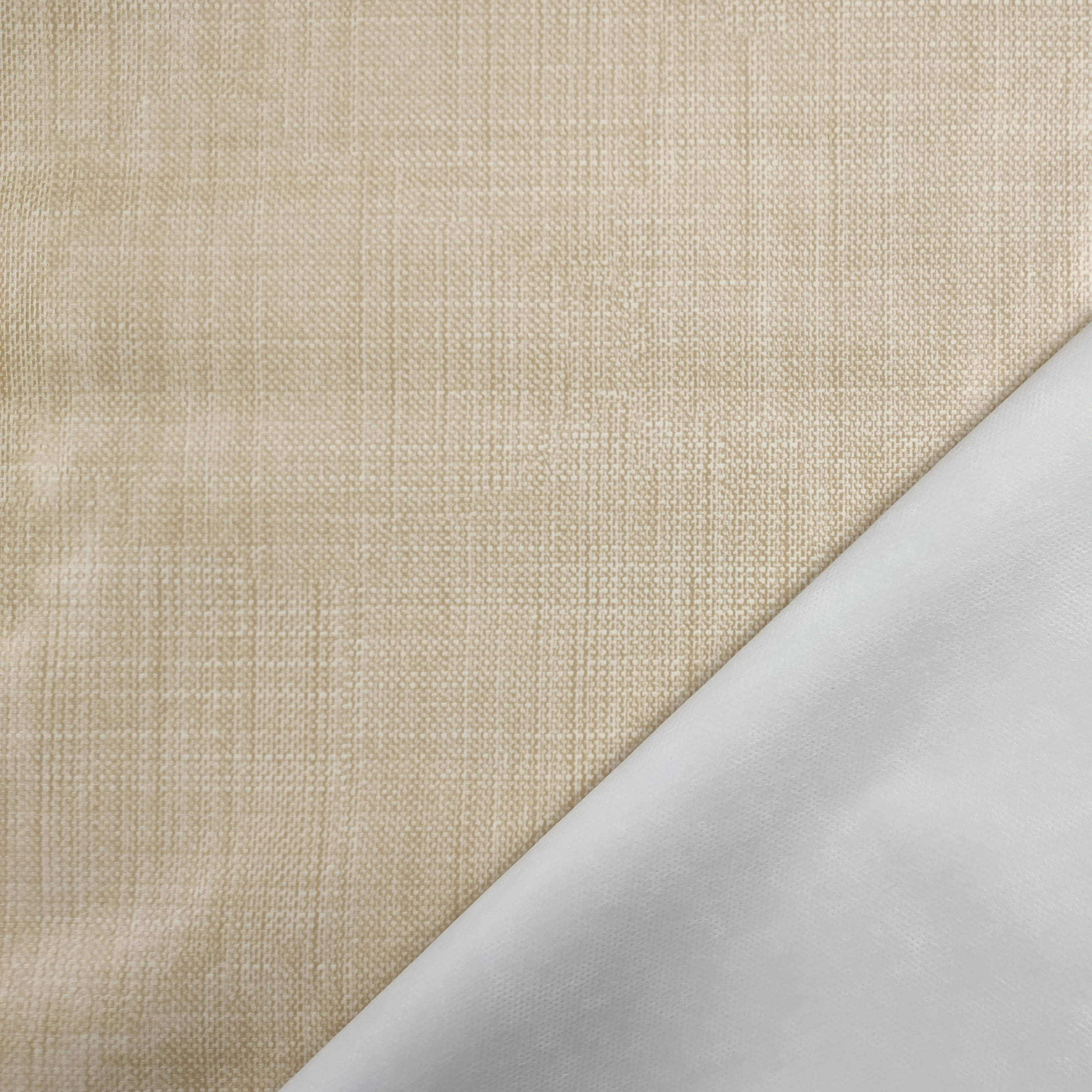 Tessuto per Tovaglia Plastificata Beige Melange Image