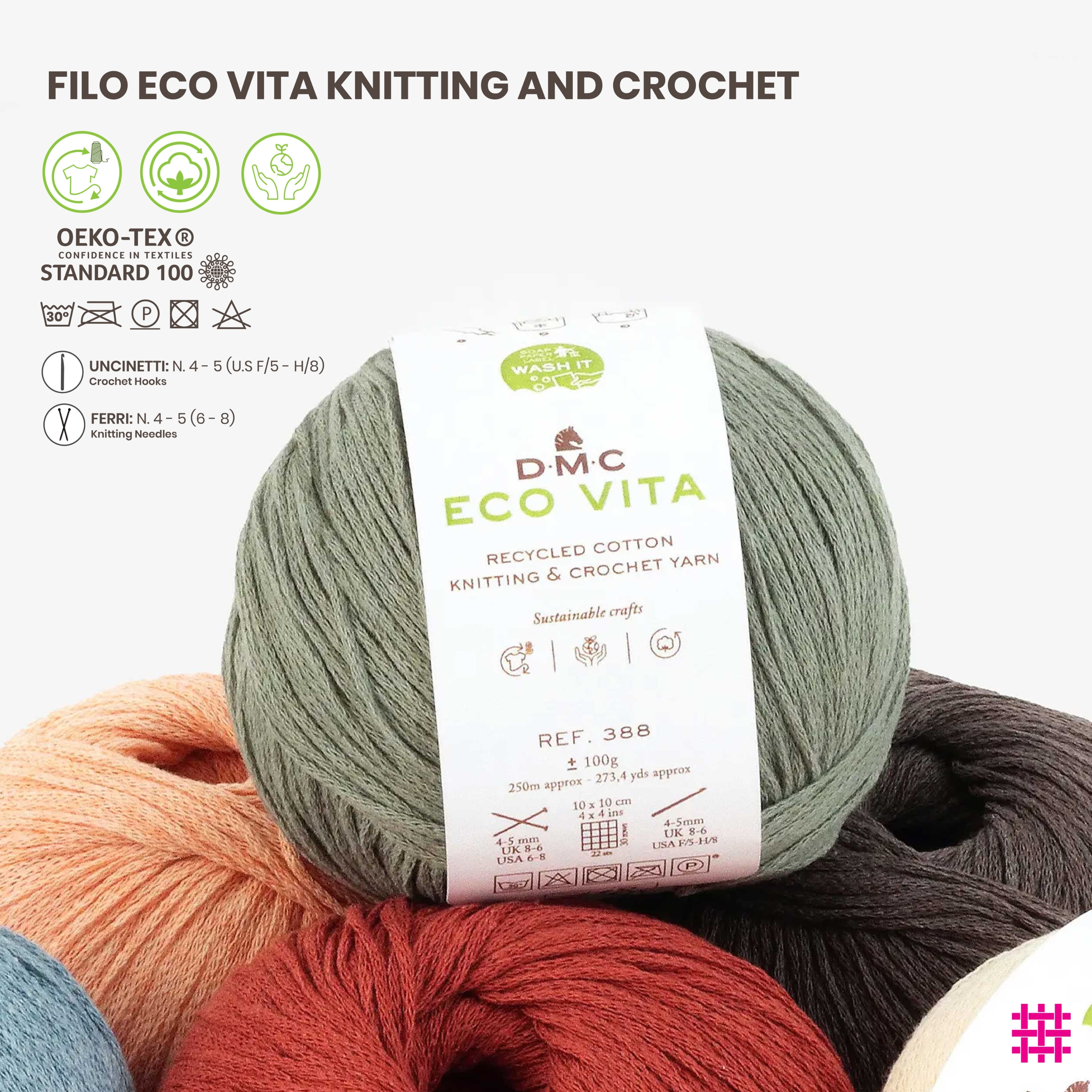 Filato DMC Eco Vita Knitting and Crochet Image