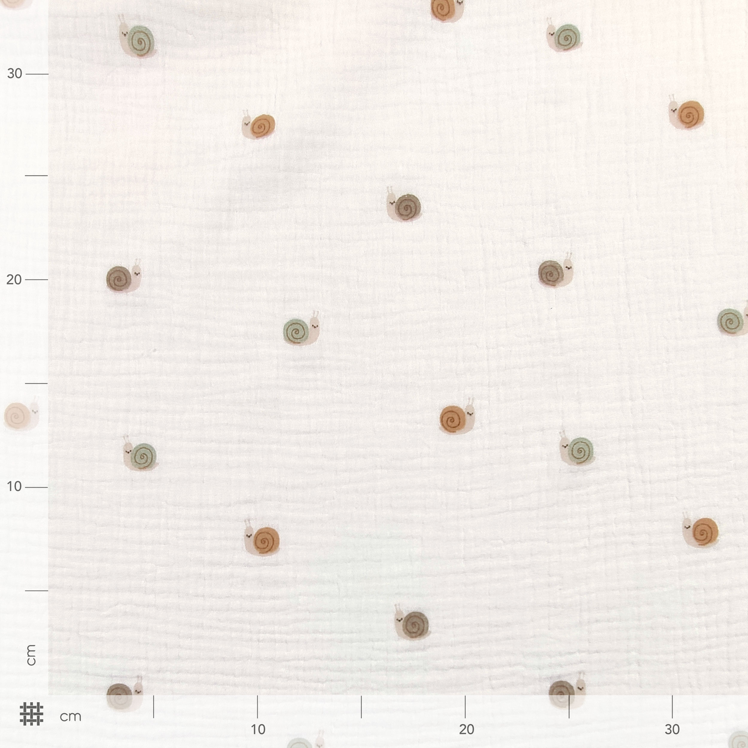 Mussola Cotone Lumache Image