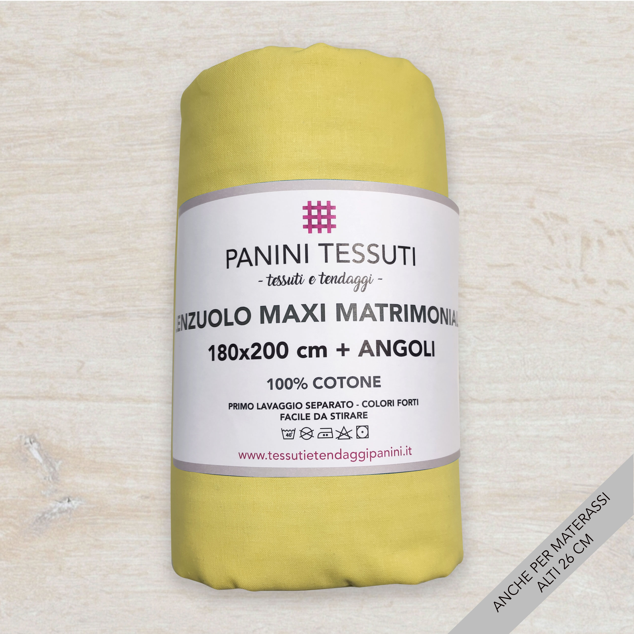 Lenzuolo Maxi Matrimoniale - Panini Tessuti Image