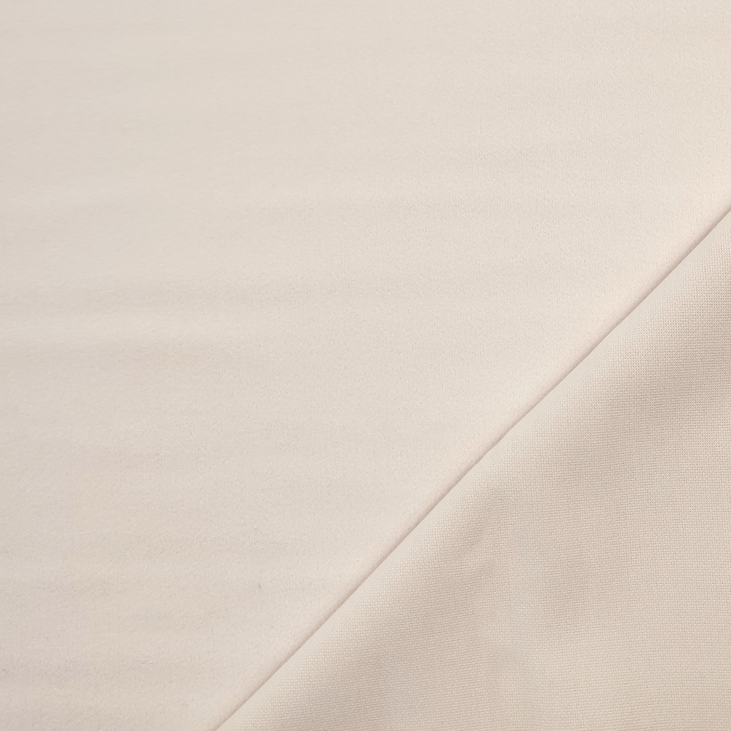 Cappotto Stretch Invernale Panna Tinta Unita