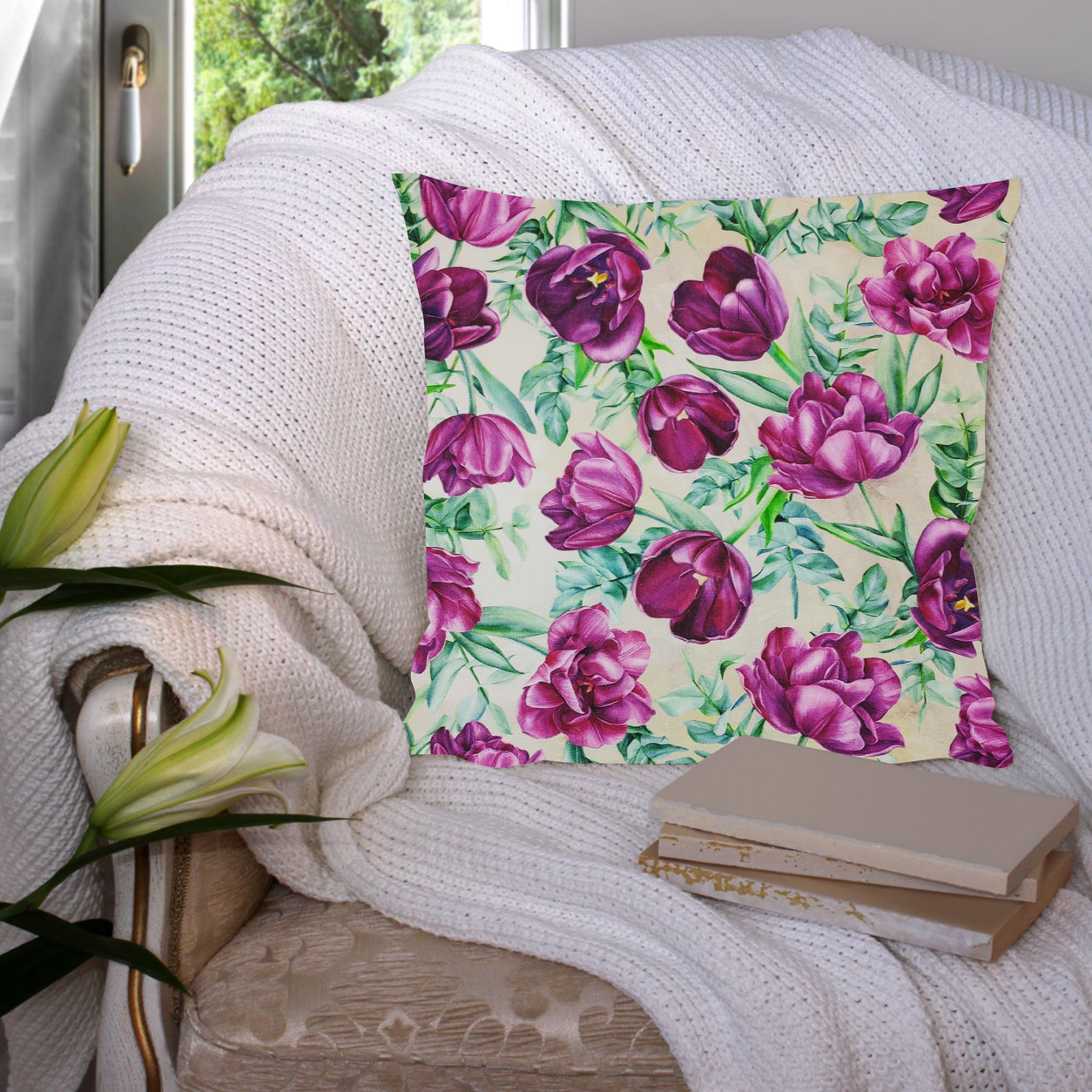 tessuto-per-cuscini-arredo-tulipani-viola