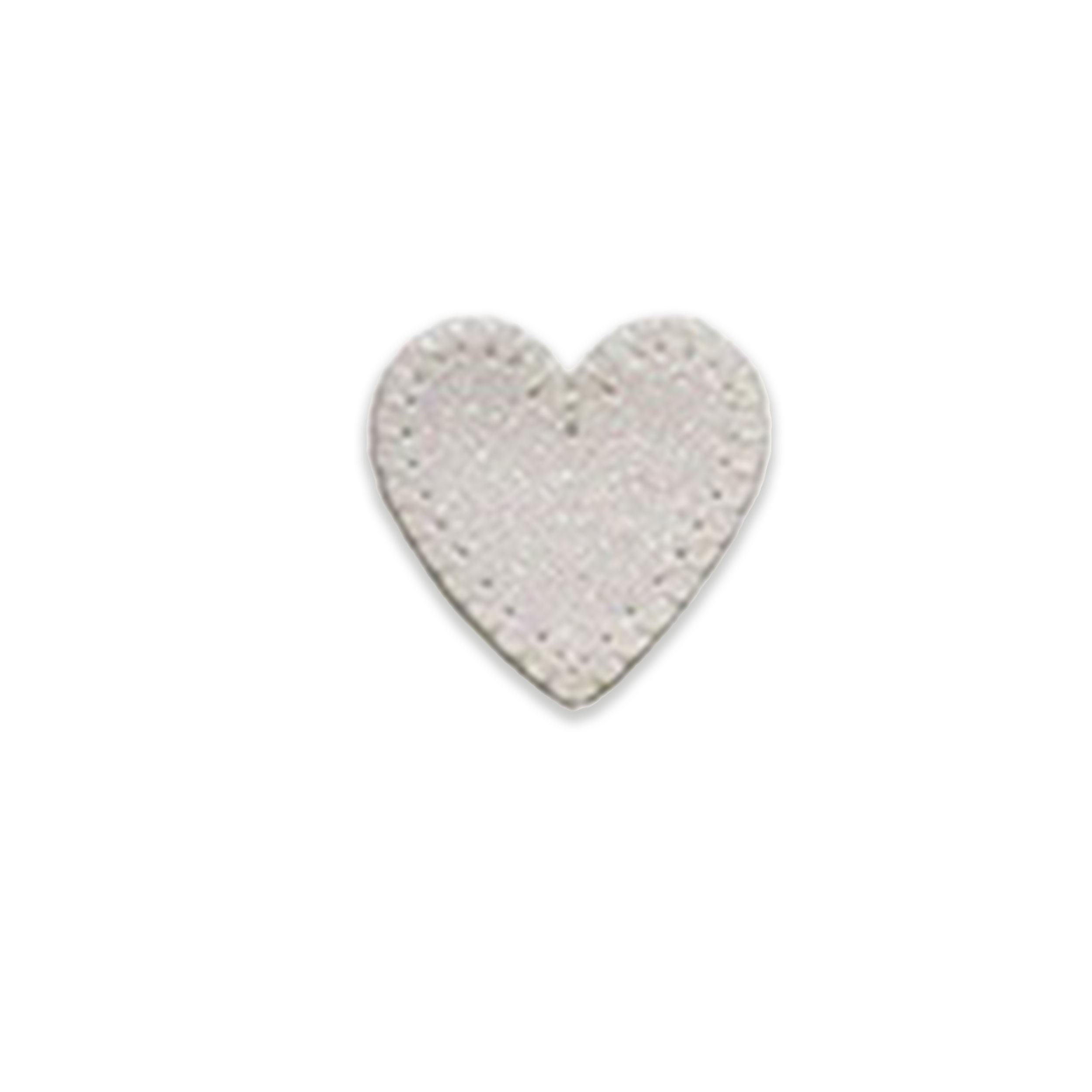 Applicazione Termoadesiva Cuoricino Glitter Image