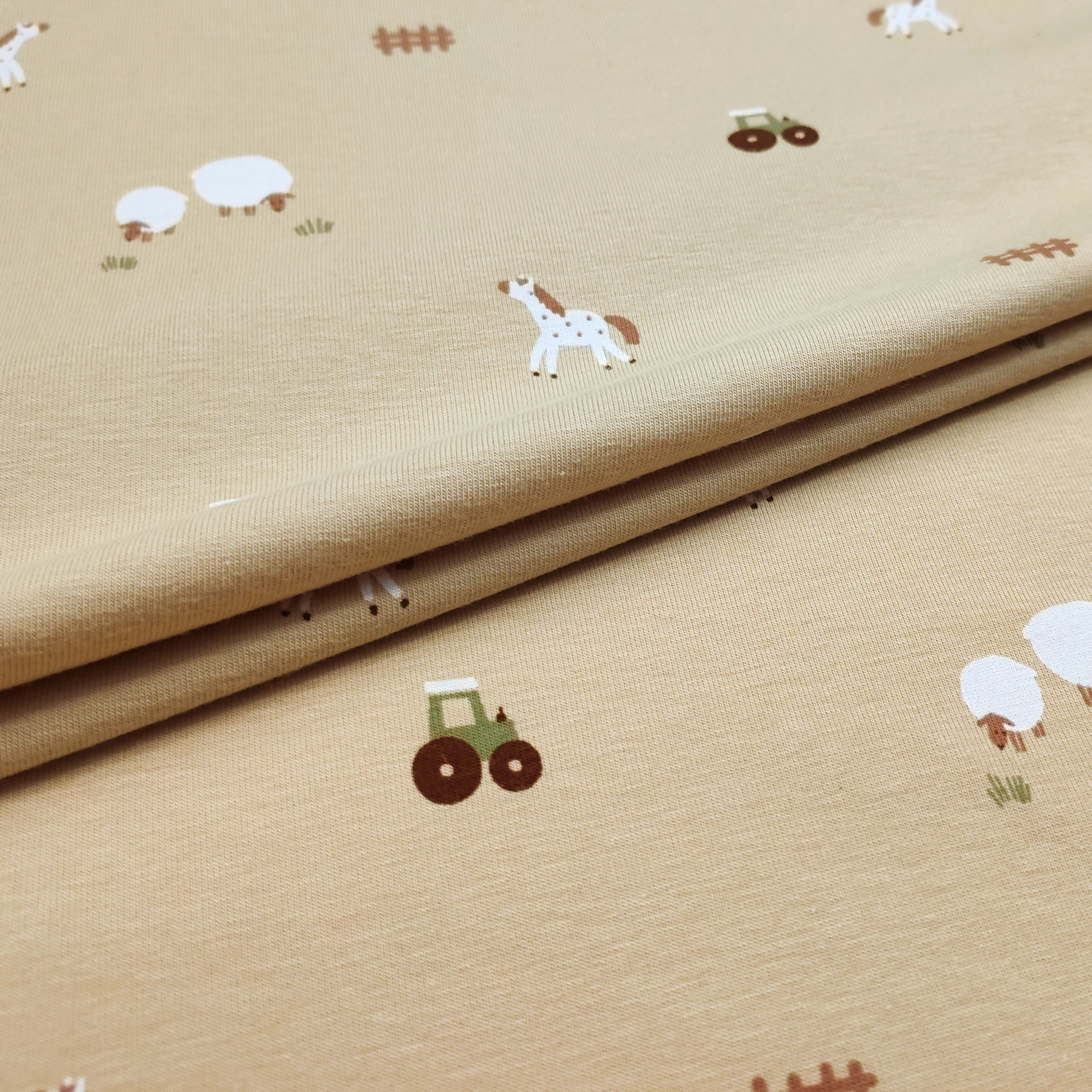 Maglina Cotone Fattoria Sfondo Beige Image