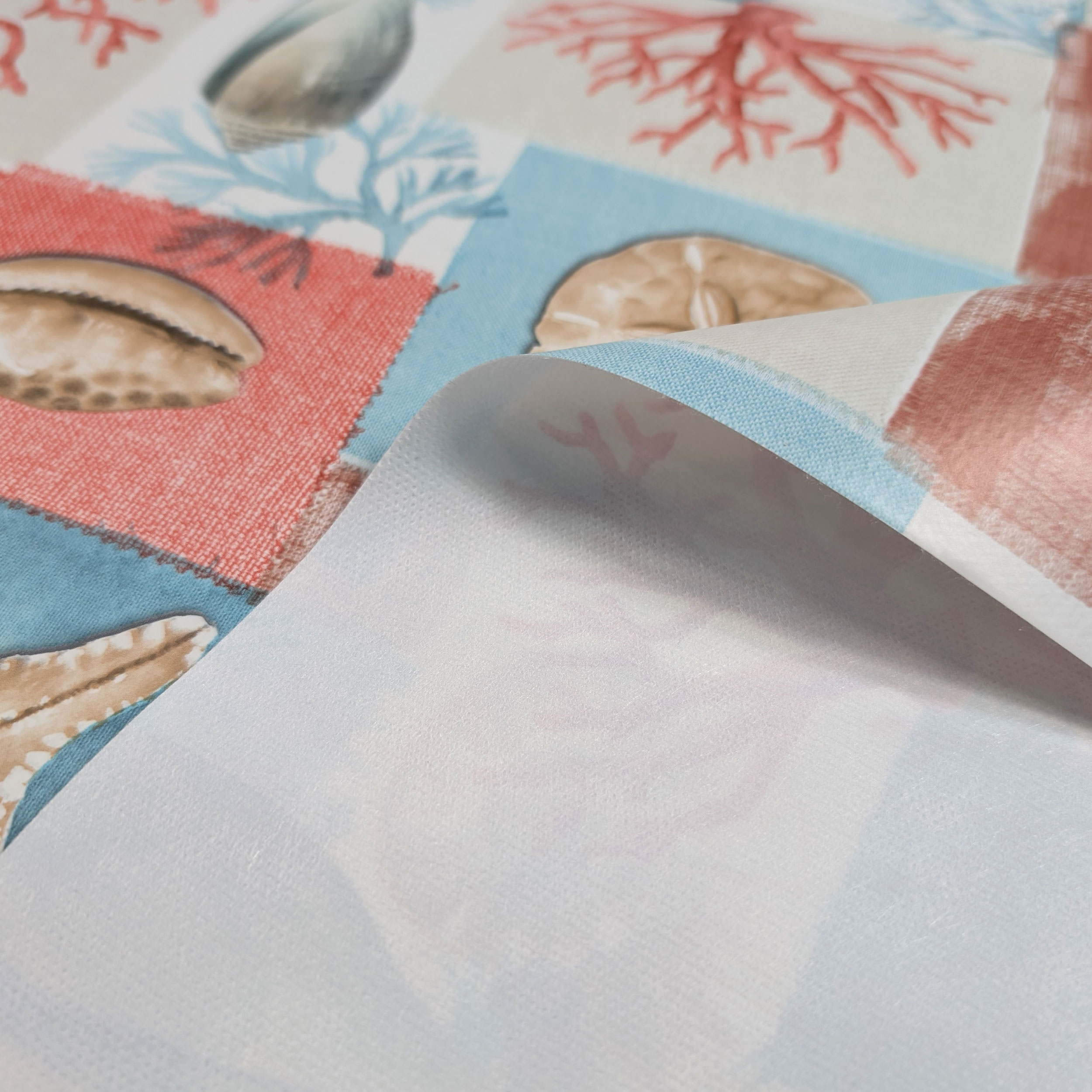 Tessuto per Tovaglia Plastificata Fantasia Marittima Image