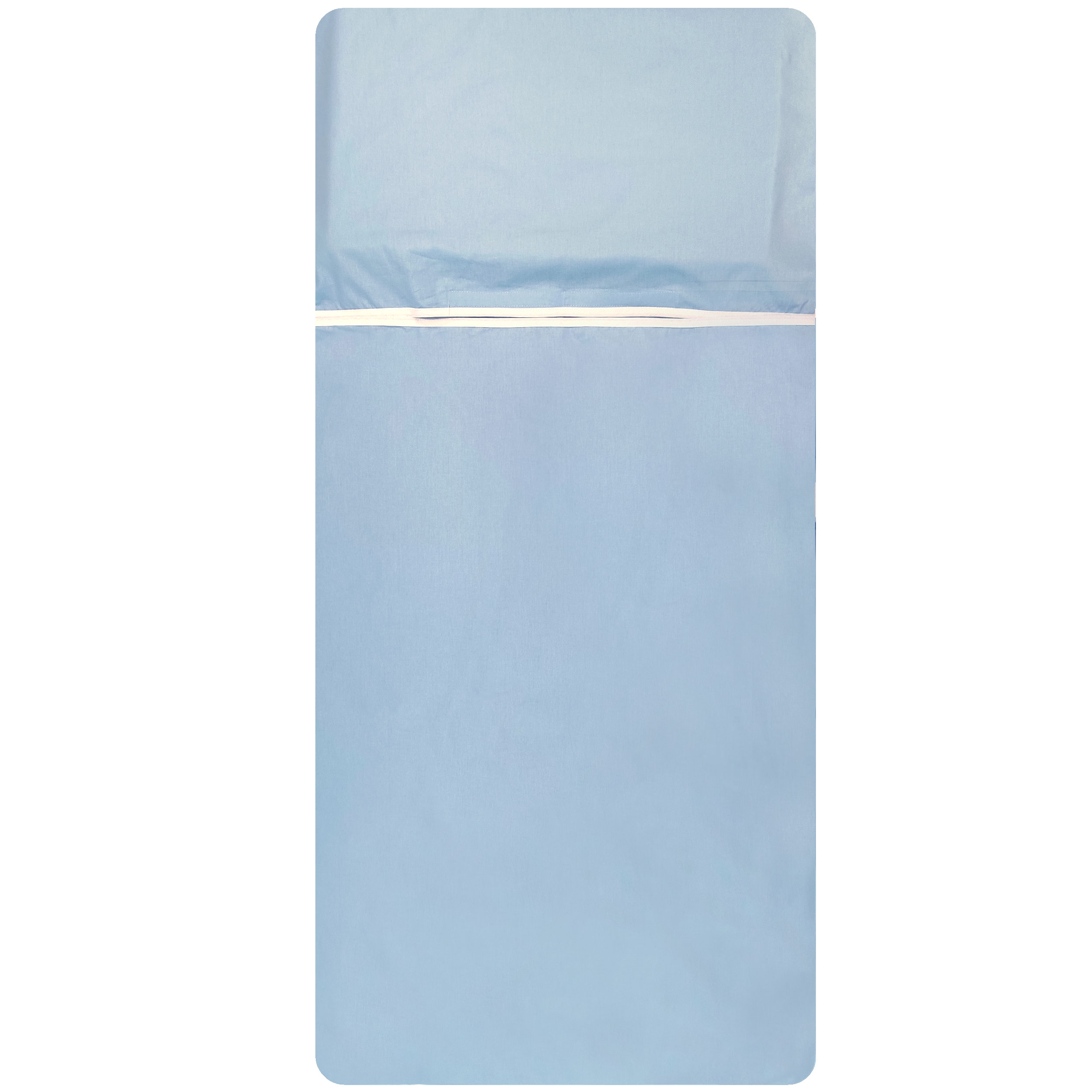 Sacco Nanna Estivo in Tinta Unita Azzurro