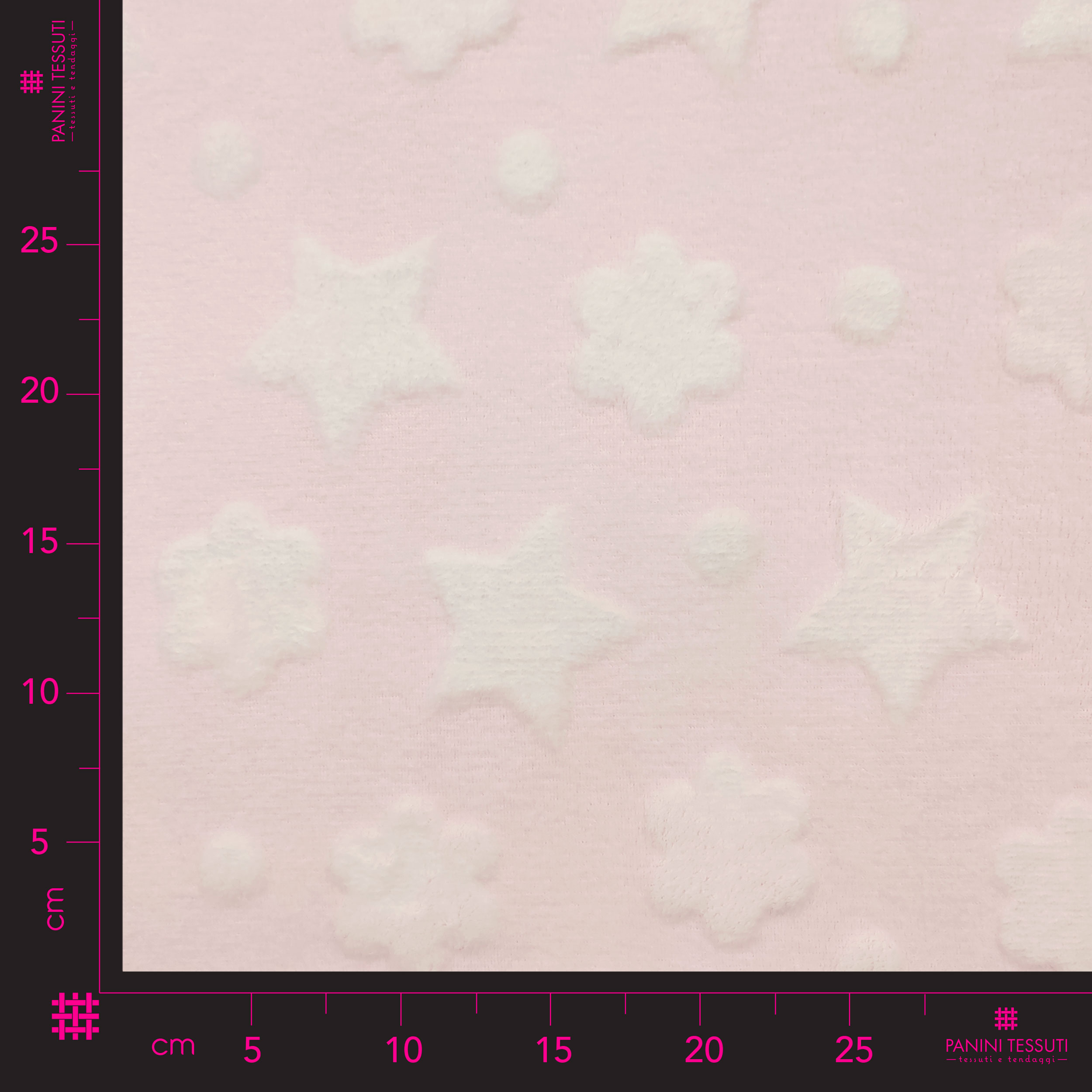 Pile Stelle e Nuvolette Rosa Baby