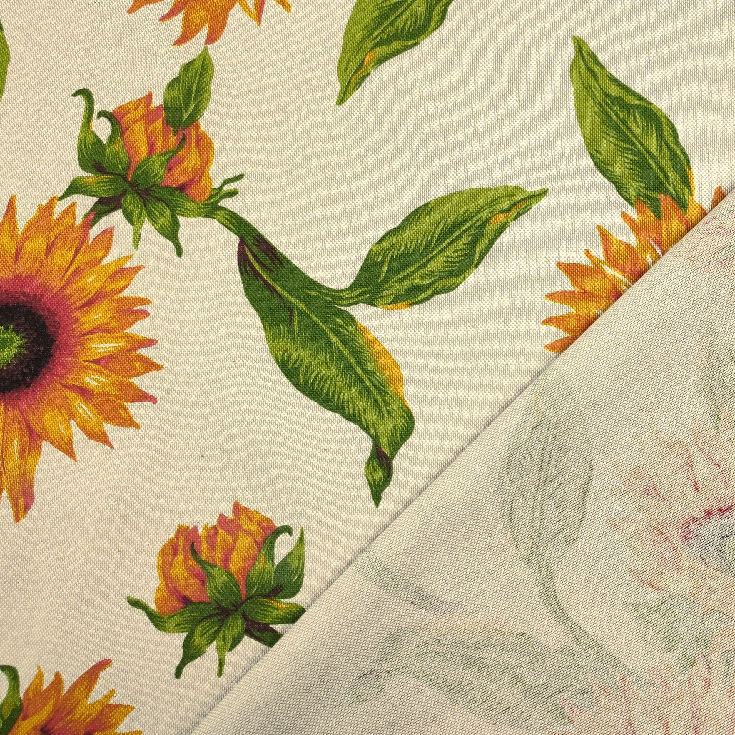 Panama Girasoli Sfondo Beige
